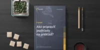 Translata e-book - Ako pripraviť podklady na preklad